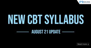 New CBT Syllabus by Mentor Merlin