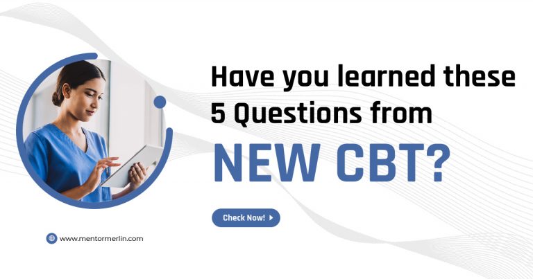 New CBT Questions