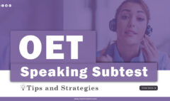OET Speaking Subtest Tips and Strategies